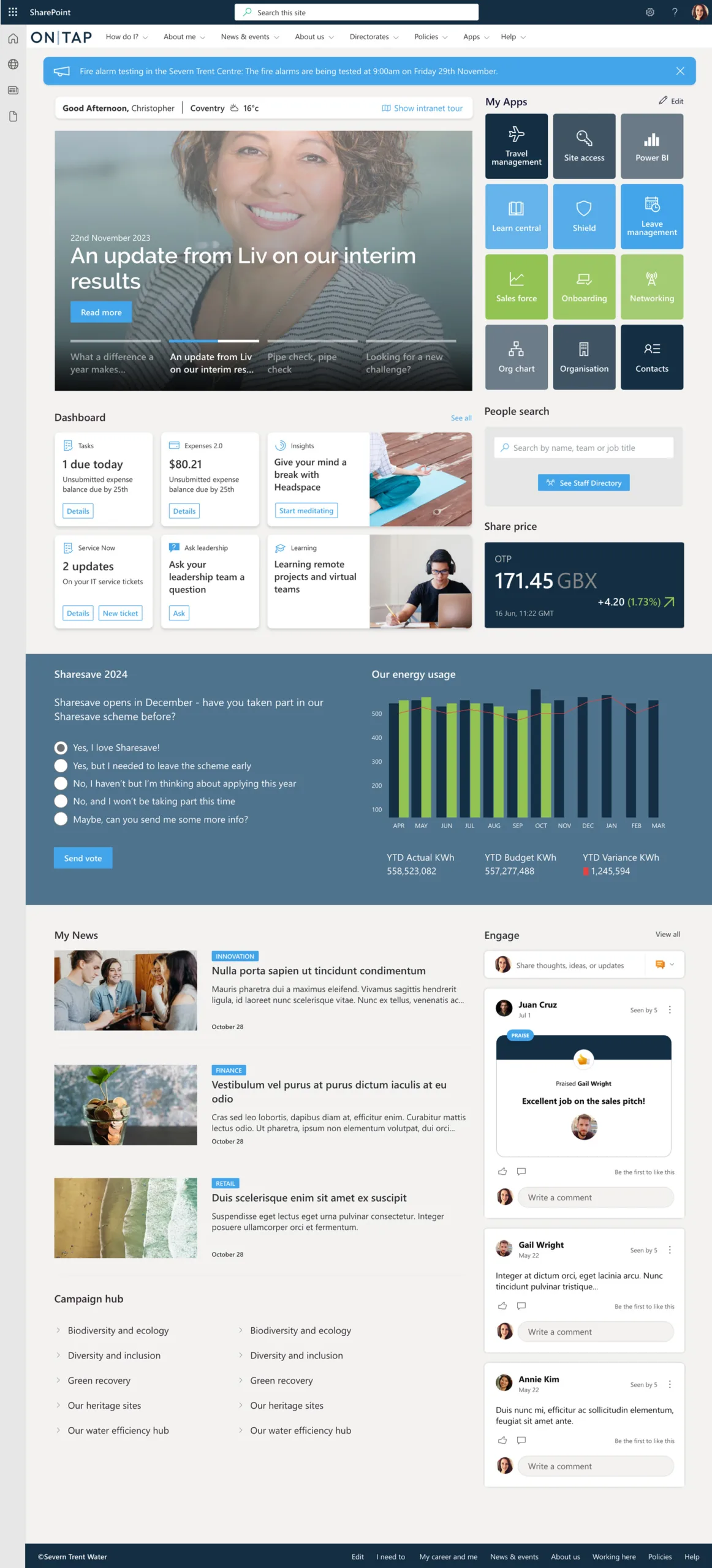 Top 10 SharePoint intranet site examples for 2024